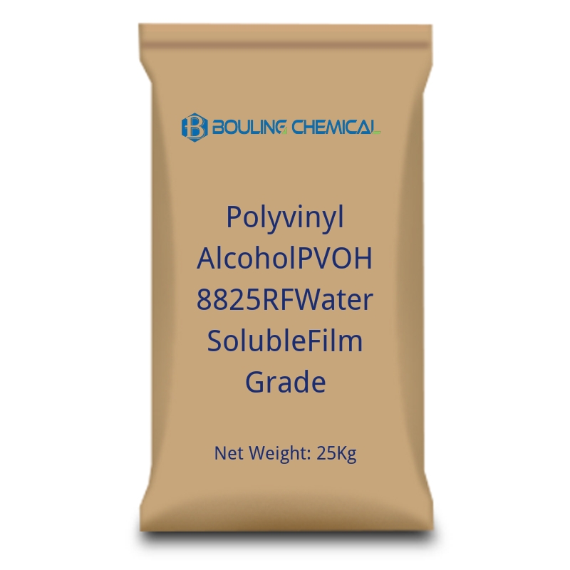 Polivinil Alkohol PVOH 8825RF Film Larut Air Kelas-cas-9002-89-5 Polivinil Alkohol PVOH 8825RF Film Larut Air Kelas-cas-9002-89-5